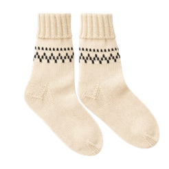 Folklórní vlněné ponožky