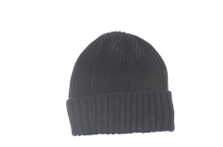 Vlněná čepice z ovčí vlny černá