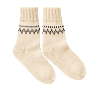 Folklórní vlněné ponožky